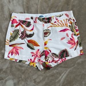 Old Navy Women’s Flowery Patterned Shorts Size 10
